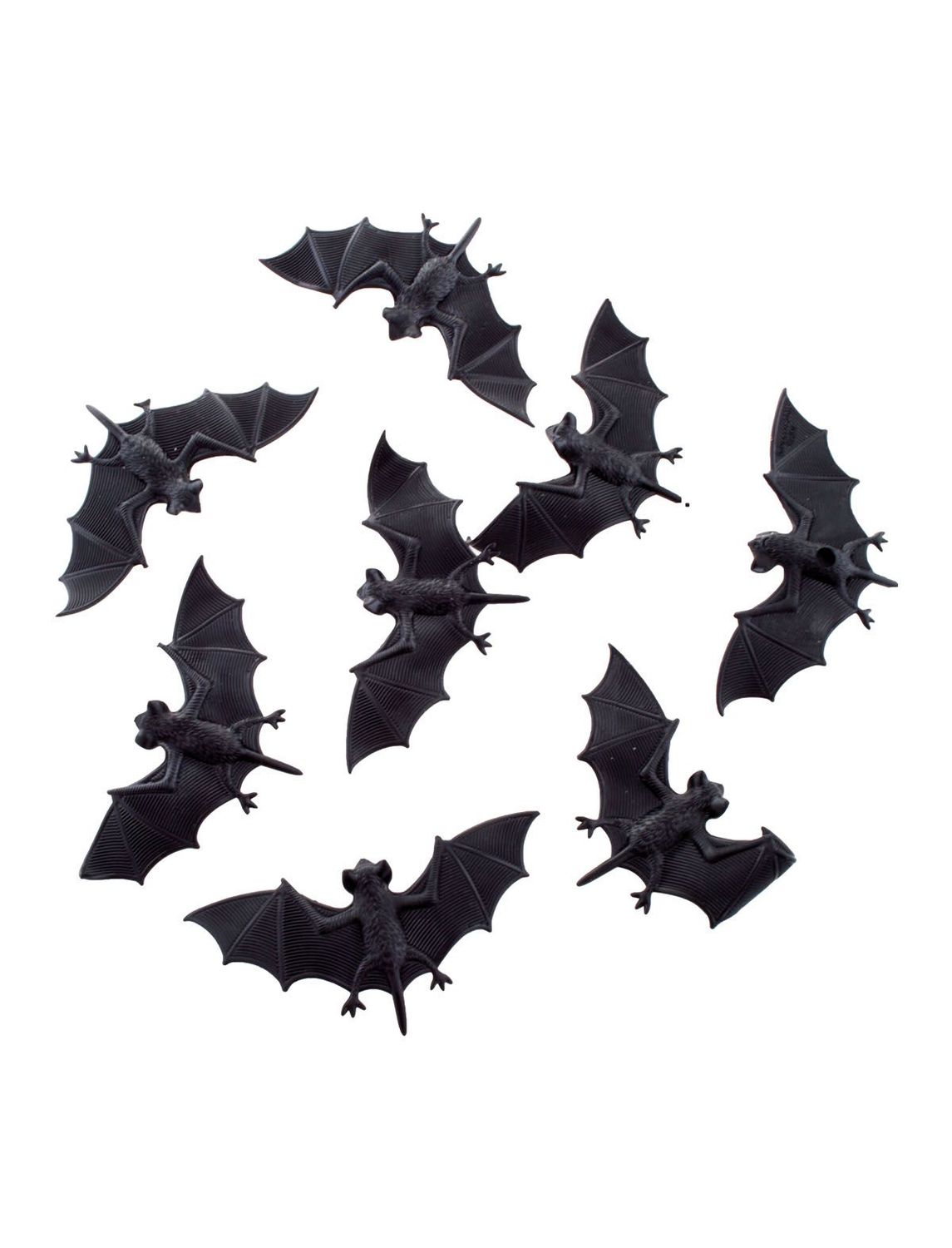 8 Vleermuizen 10cm