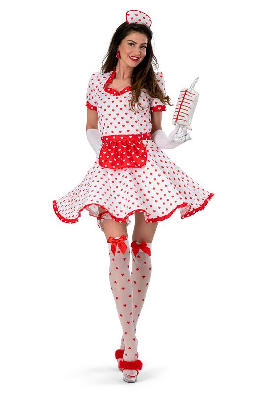 Damenkostüm Krankenschwester Nathalie 3-Tlg Damenkostüm Krankenschwester Nathalie 3-Tlg