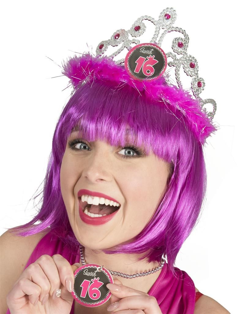 Tiara 16. Geburtstag mit Marabou