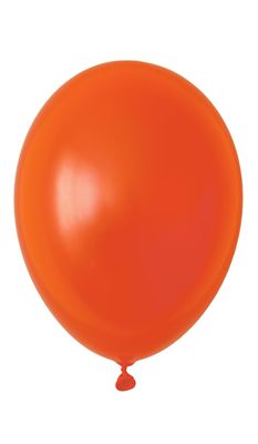 100 Uni Luftballons Orange 30cm