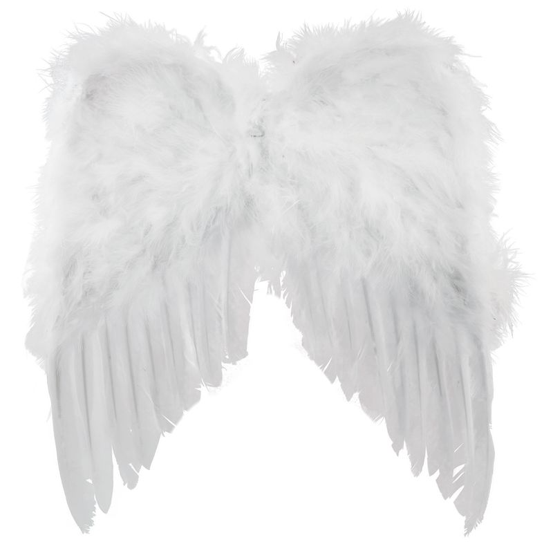 Engelflügel Weiß 35cm