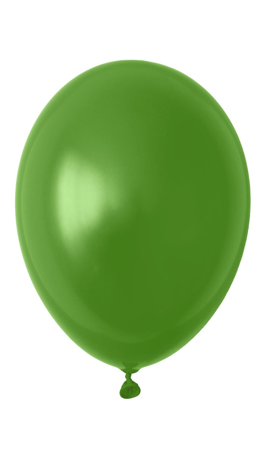 100 Uni Luftballons Grün 30cm