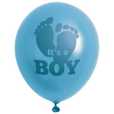 12 Luftballons Baby Boy 30cm