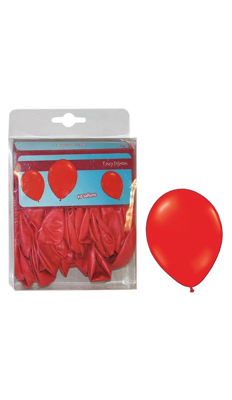 40 Latexballons 25cm Rot