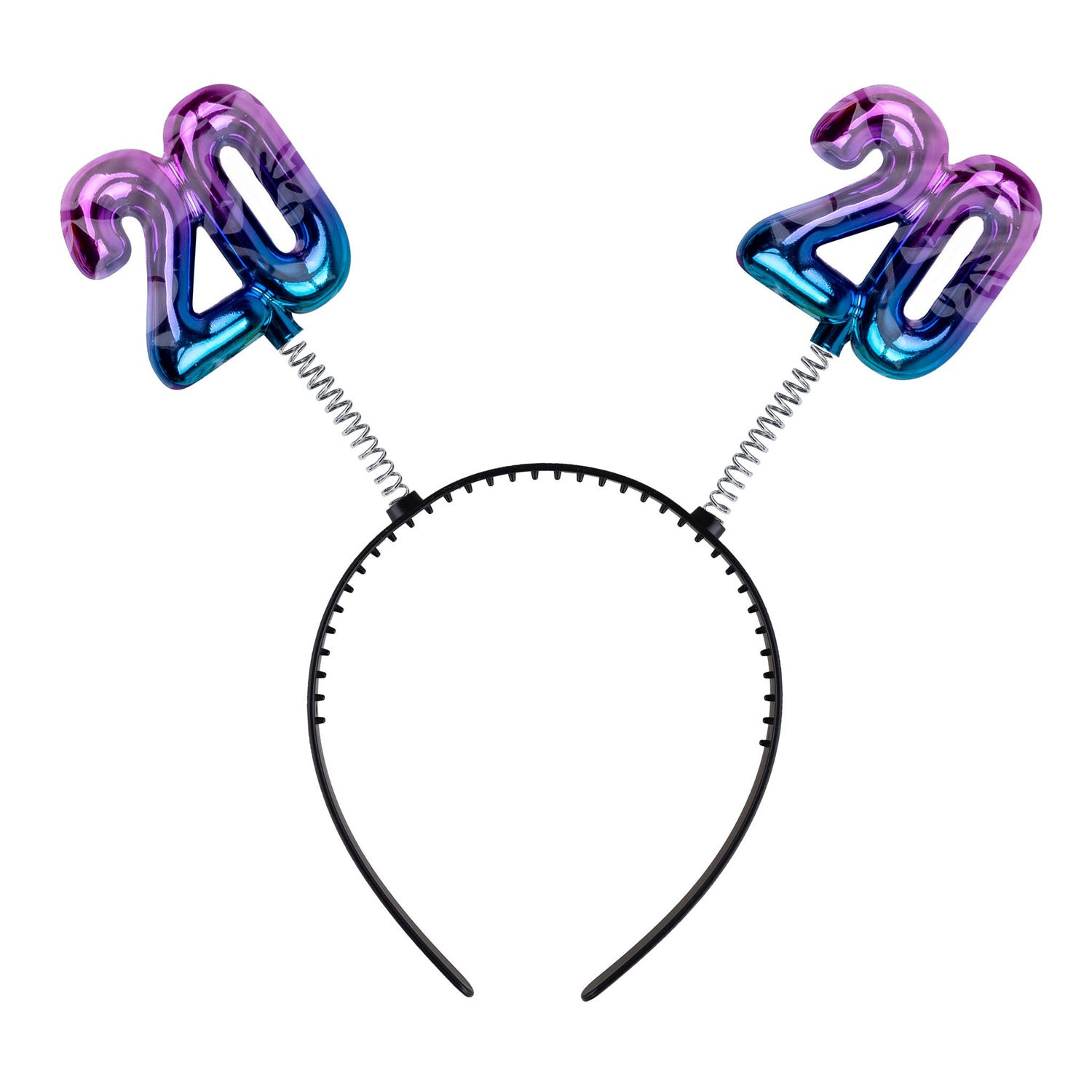 Haarreif 20. Geburtstag Regenbogen