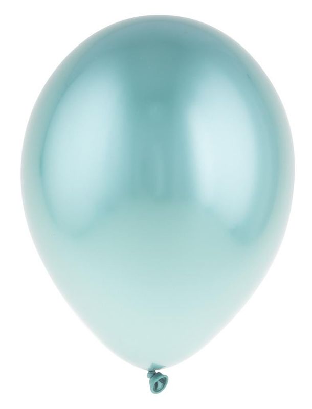 12 ballonnen 30cm chroom groen 12 ballonnen 30cm chroom groen