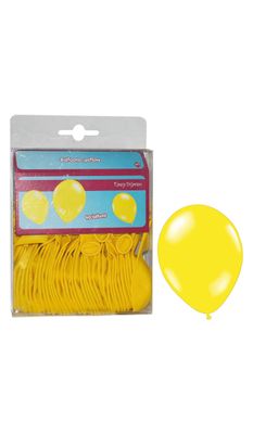 40 Latexballons 25cm Gelb