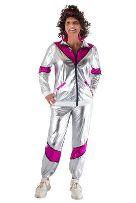 80er Jahre Damen Trainingsanzug
