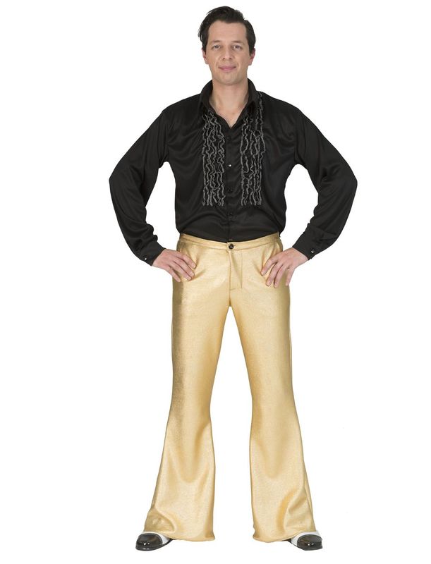 Disco Hose Herren Gold