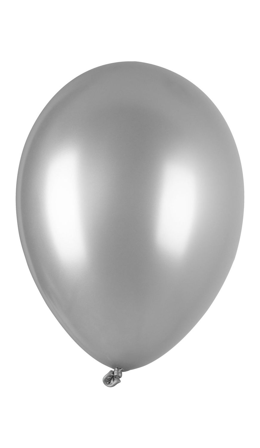 100 Luftballons Metallic Silber 27cm 100 Luftballons Metallic Silber 27cm
