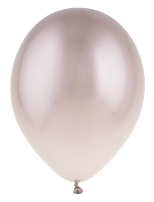 12 Latexballons Chrome Rosé 30cm