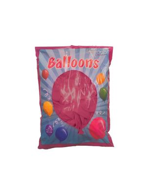100 Uni Luftballons Fuchsia 30cm