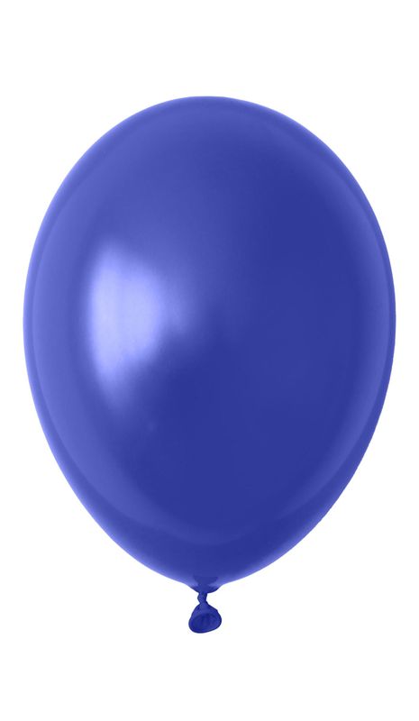 100 ballonnen 30cm navy Blauw