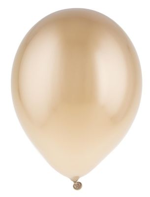 12 ballonnen 30cm chroom Goud