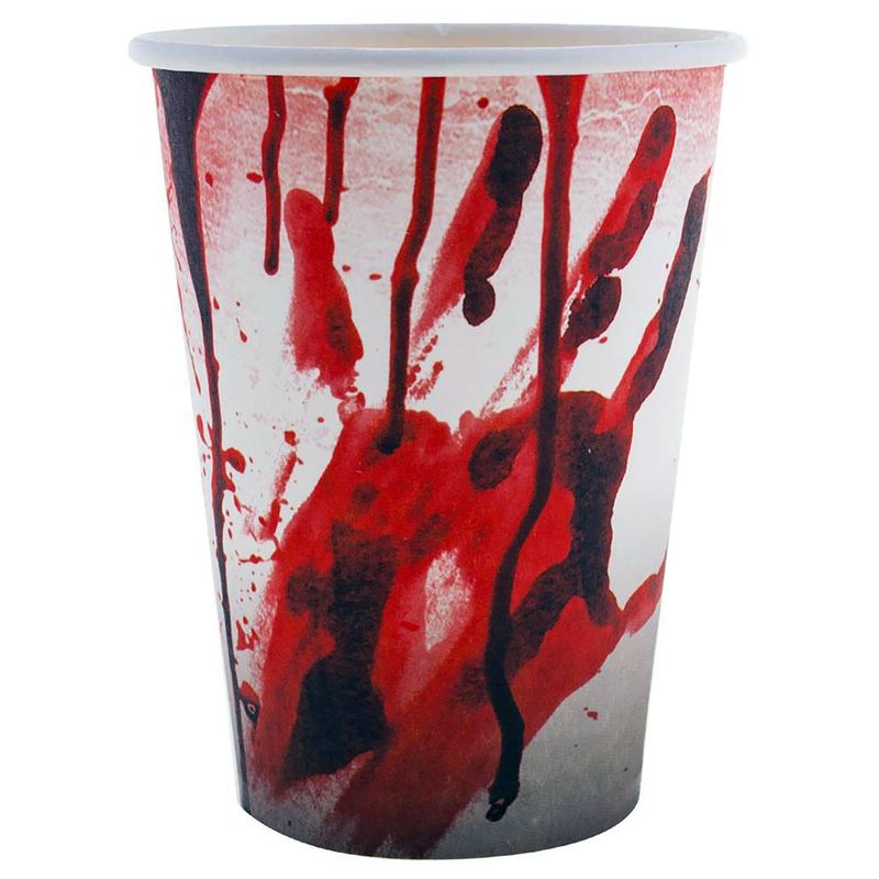 8 Pappbecher Bloodlust