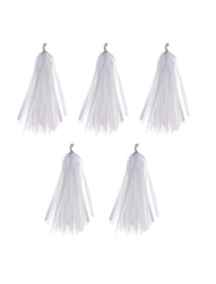 5 Ballon-Quasten Wei