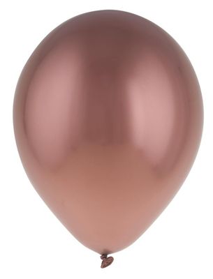 12 Latexballons Chrome Kupfer 30cm