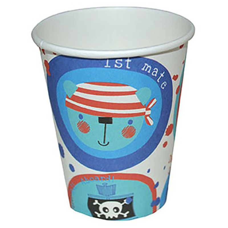 6 Pappbecher Little Captain