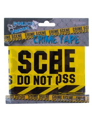 Banner crime scene