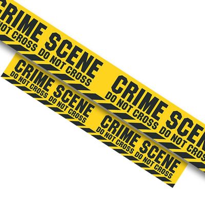 Absperrband Polizei Crime Scene