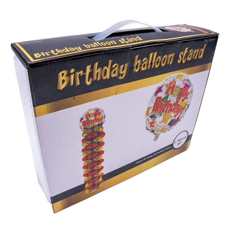 Ballonsäule Happy Birthday 25-Teilig