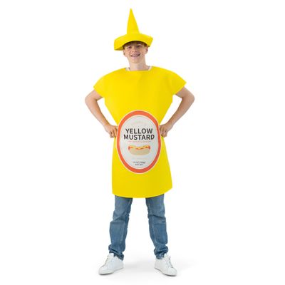 Slipover Senfflasche