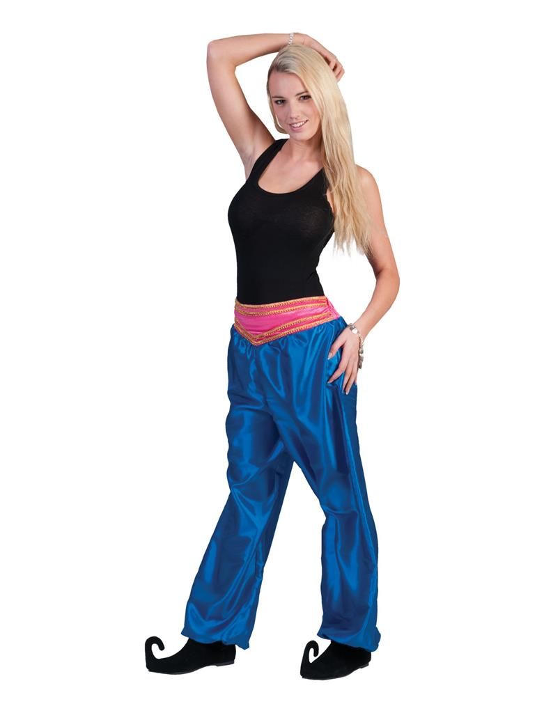 Jasmine 1001 Nacht Broek Blauw Vrouwen Jasmine 1001 Nacht Broek Blauw Vrouwen