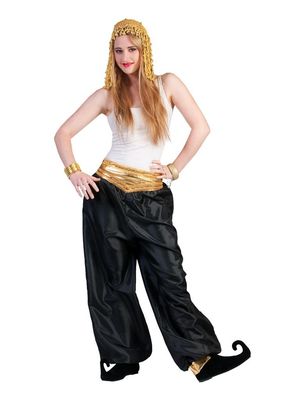 Jasmin 1001 Nacht Hose Schwarz Damen