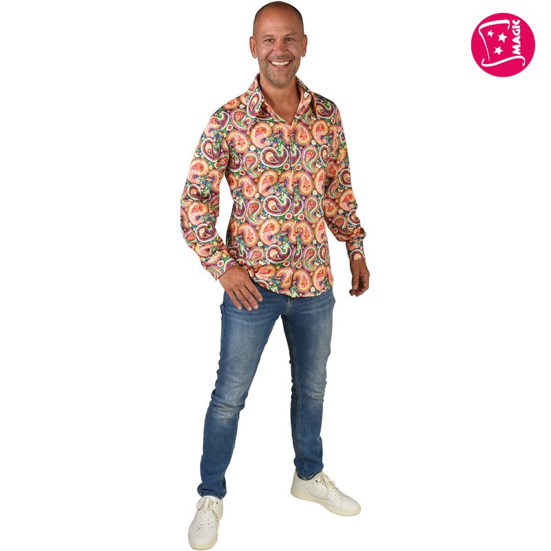 Hemd Party jersy Kashmir orange Hemd Party jersy Kashmir orange