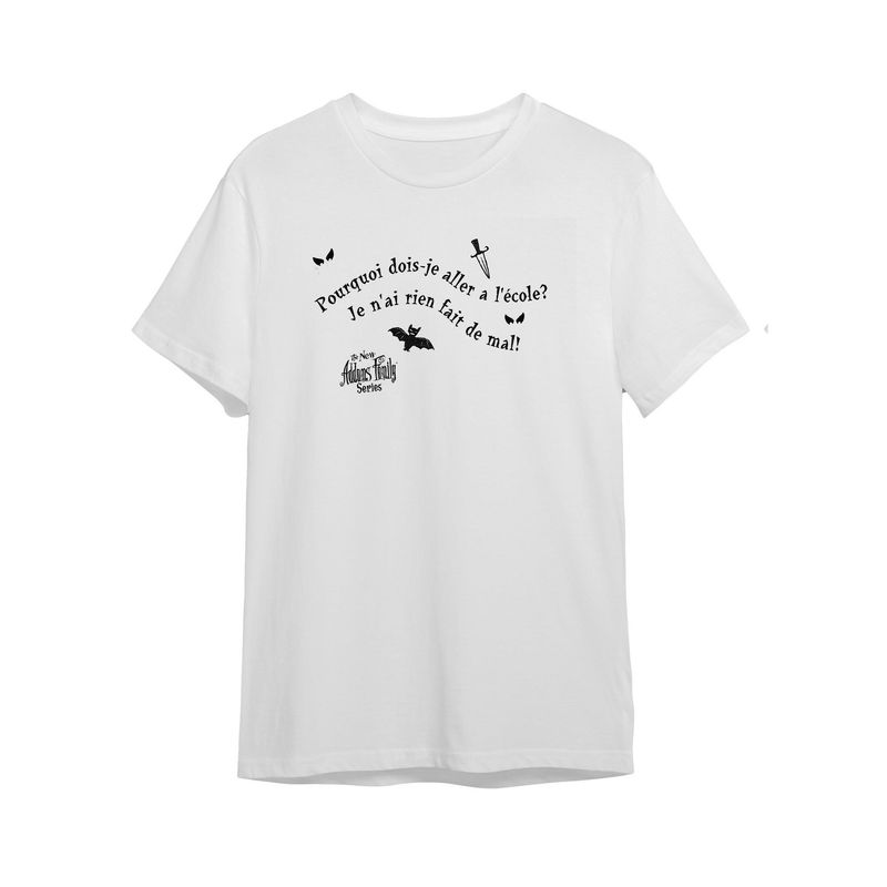 T-Shirt The Addams Family Weiß