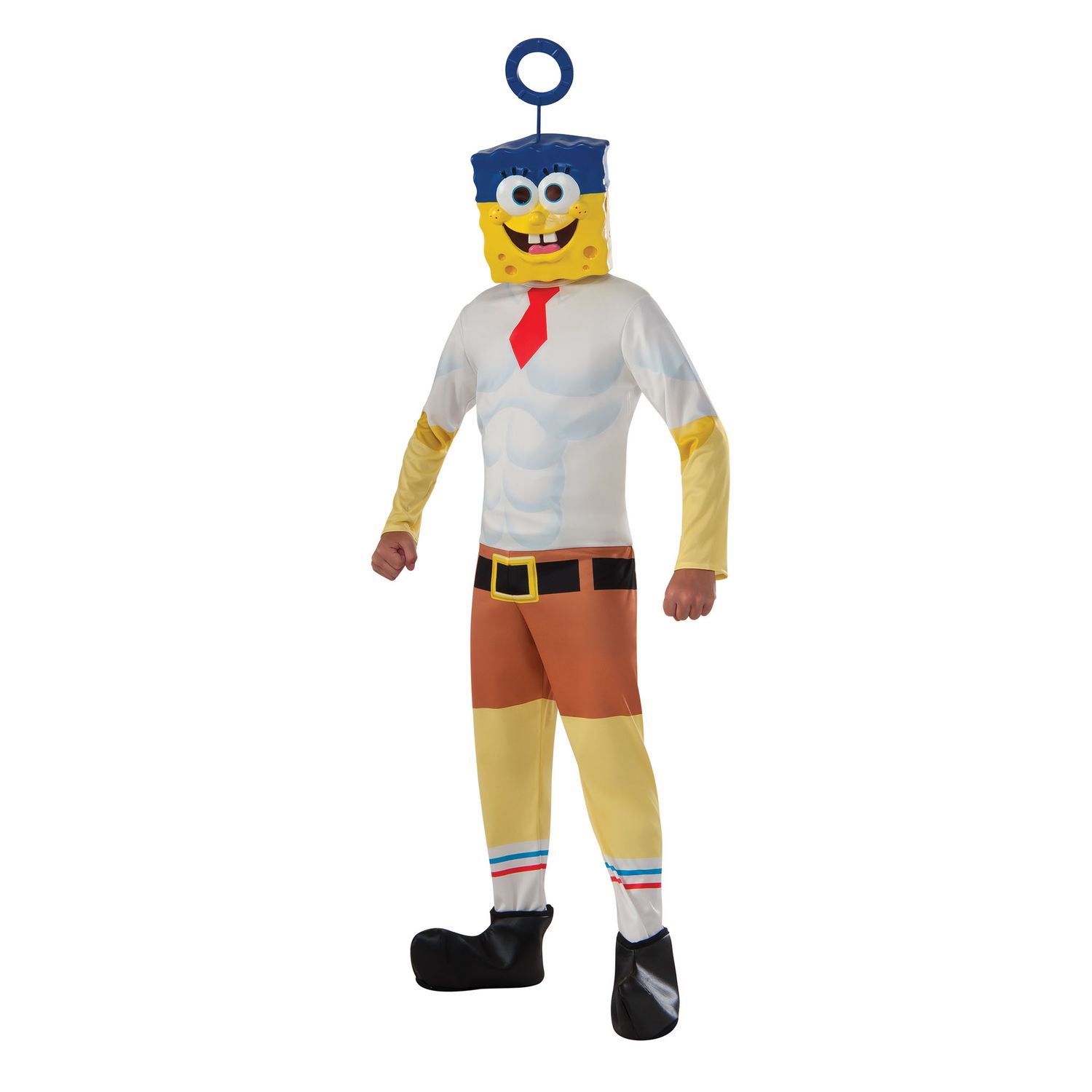Sponge Bob mit Schuhe und Maske