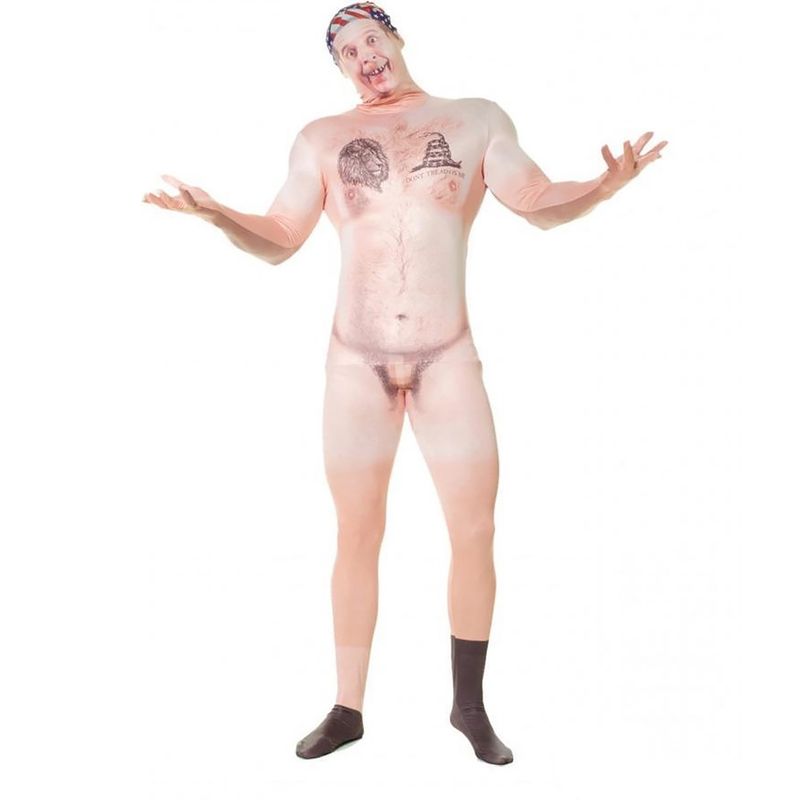 Censored naked hill Billy faux real Morphsuit