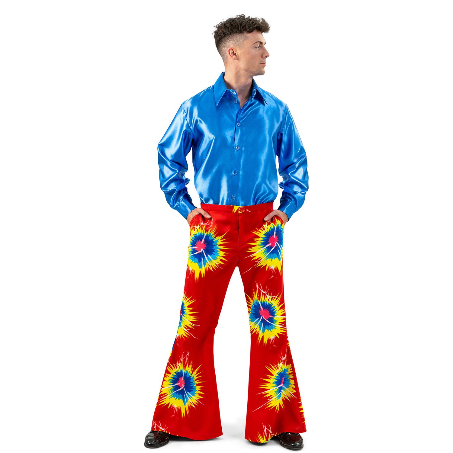 Rote Retrohose