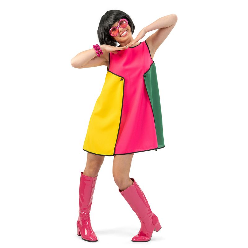 Kleid 50er ColorBlock Kleid 50er ColorBlock