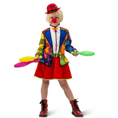 Regenboog Clown Rihanna Jurkje meisjes Regenboog Clown Rihanna Jurkje meisjes