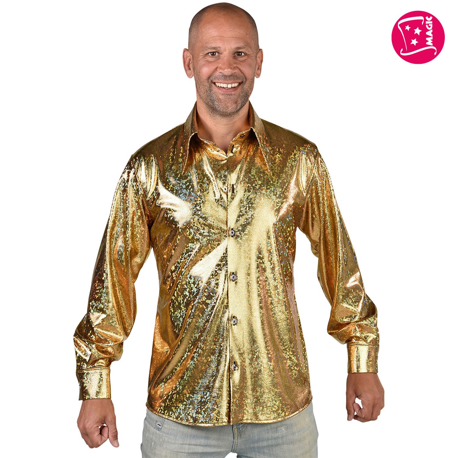 Hemd holgram gold