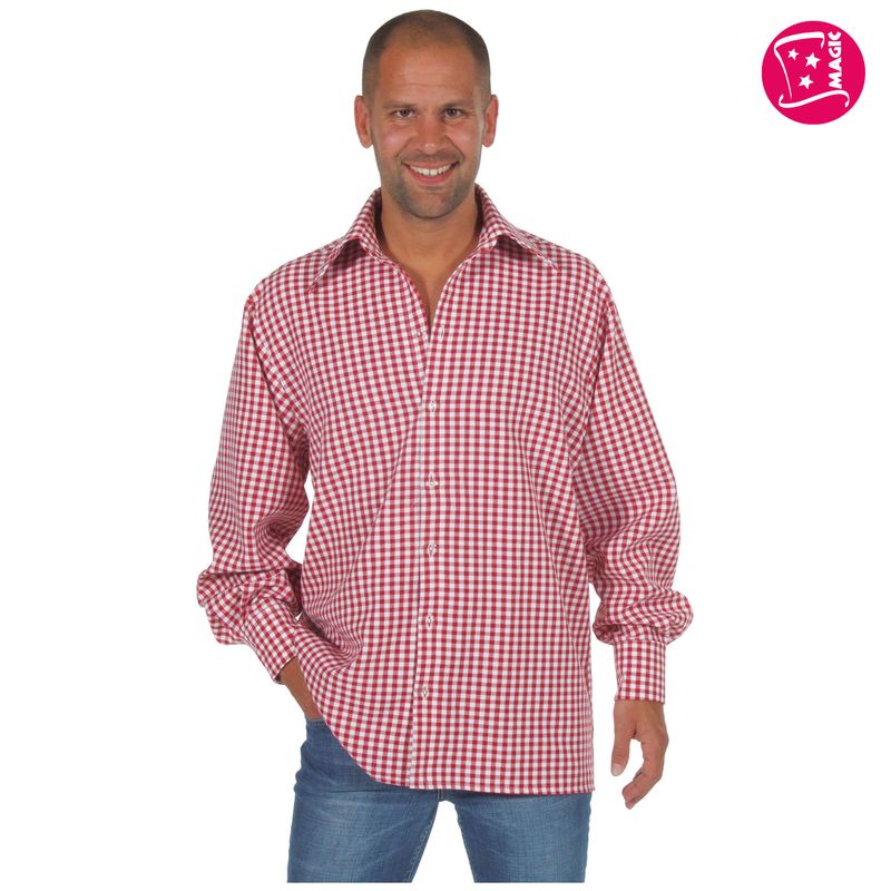 Hemd karriert rot/weiß Hemd karriert rot/weiß