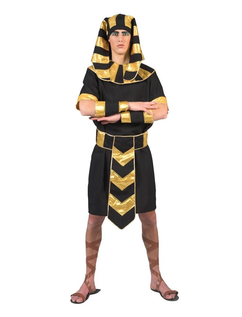 Egyptisch Farao kostuum 4-dlg. Egyptisch Farao kostuum 4-dlg.