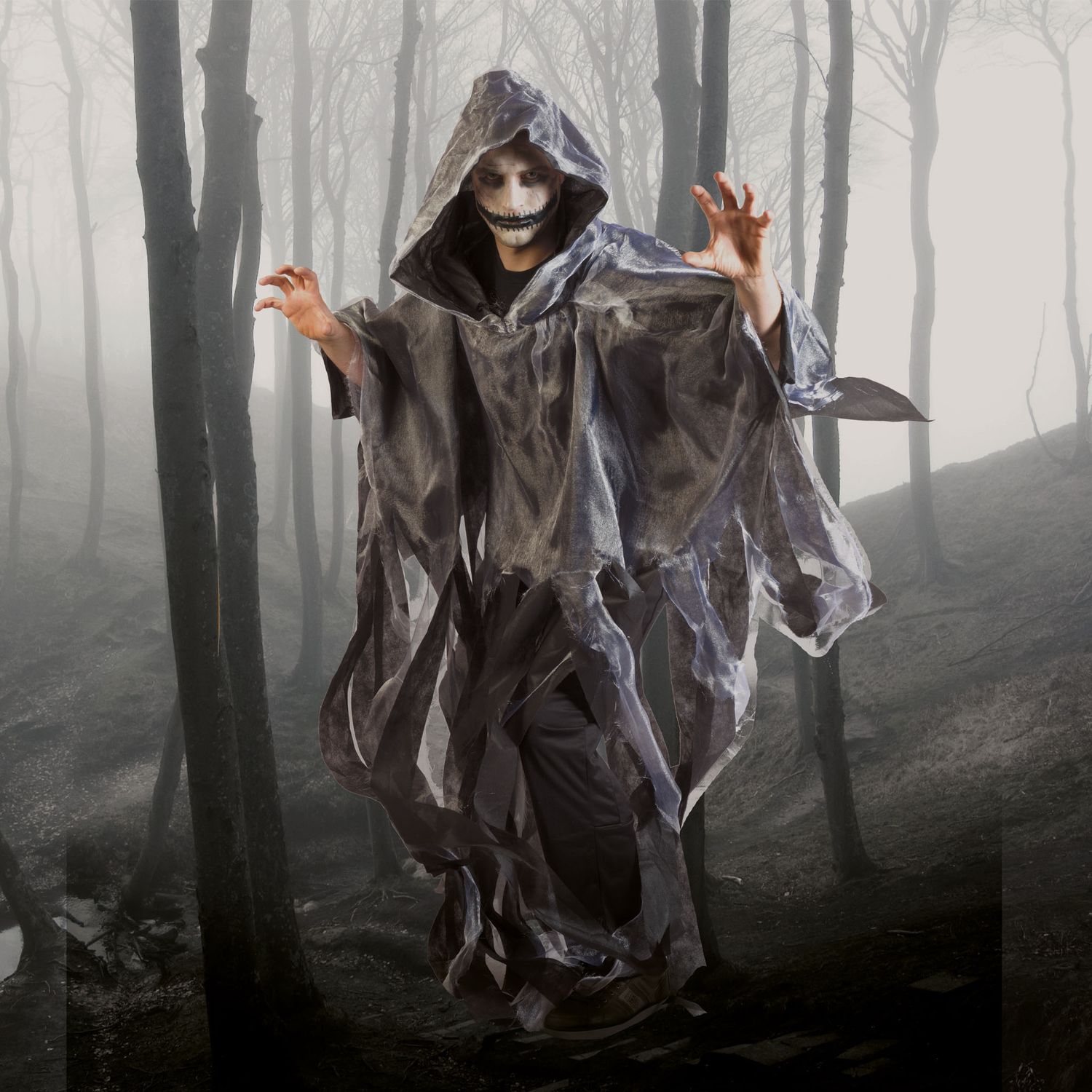 Cape Ghoul Grijs Cape Ghoul Grijs