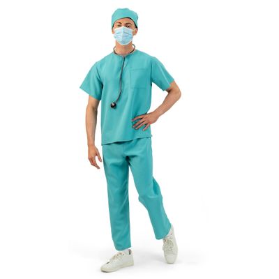 Chirurgenkostüm Barry 4-tlg.
