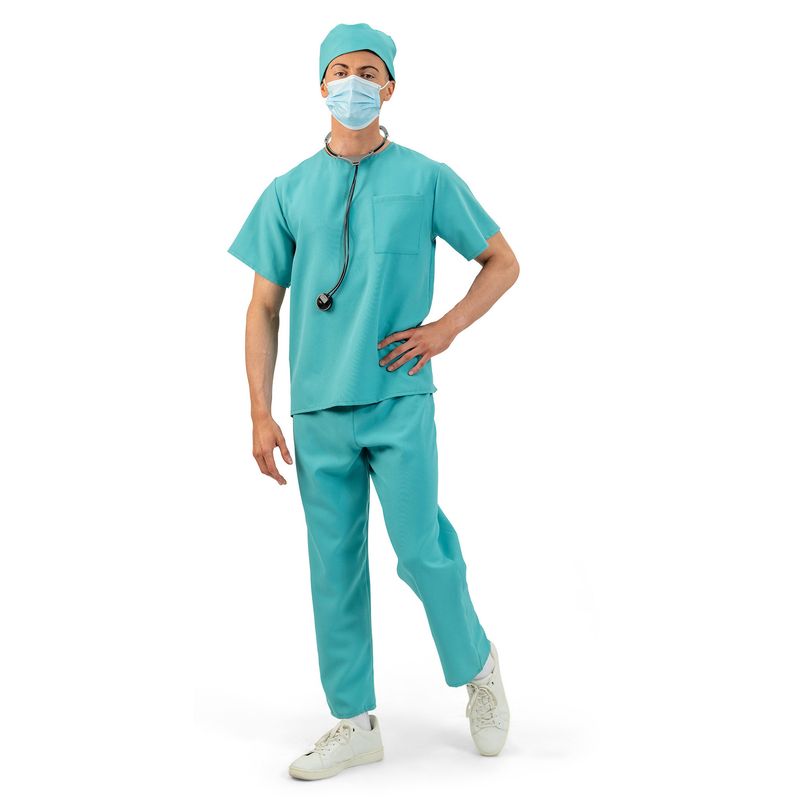 Chirurgenkostüm Barry 4-tlg. Chirurgenkostüm Barry 4-tlg.