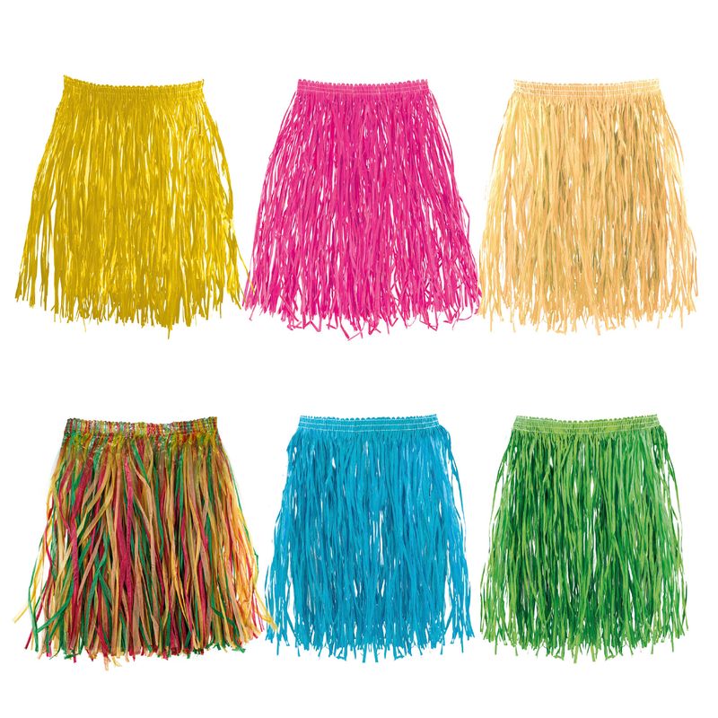 Rock Hawaii 7 Farben 40 cm Rock Hawaii 7 Farben 40 cm