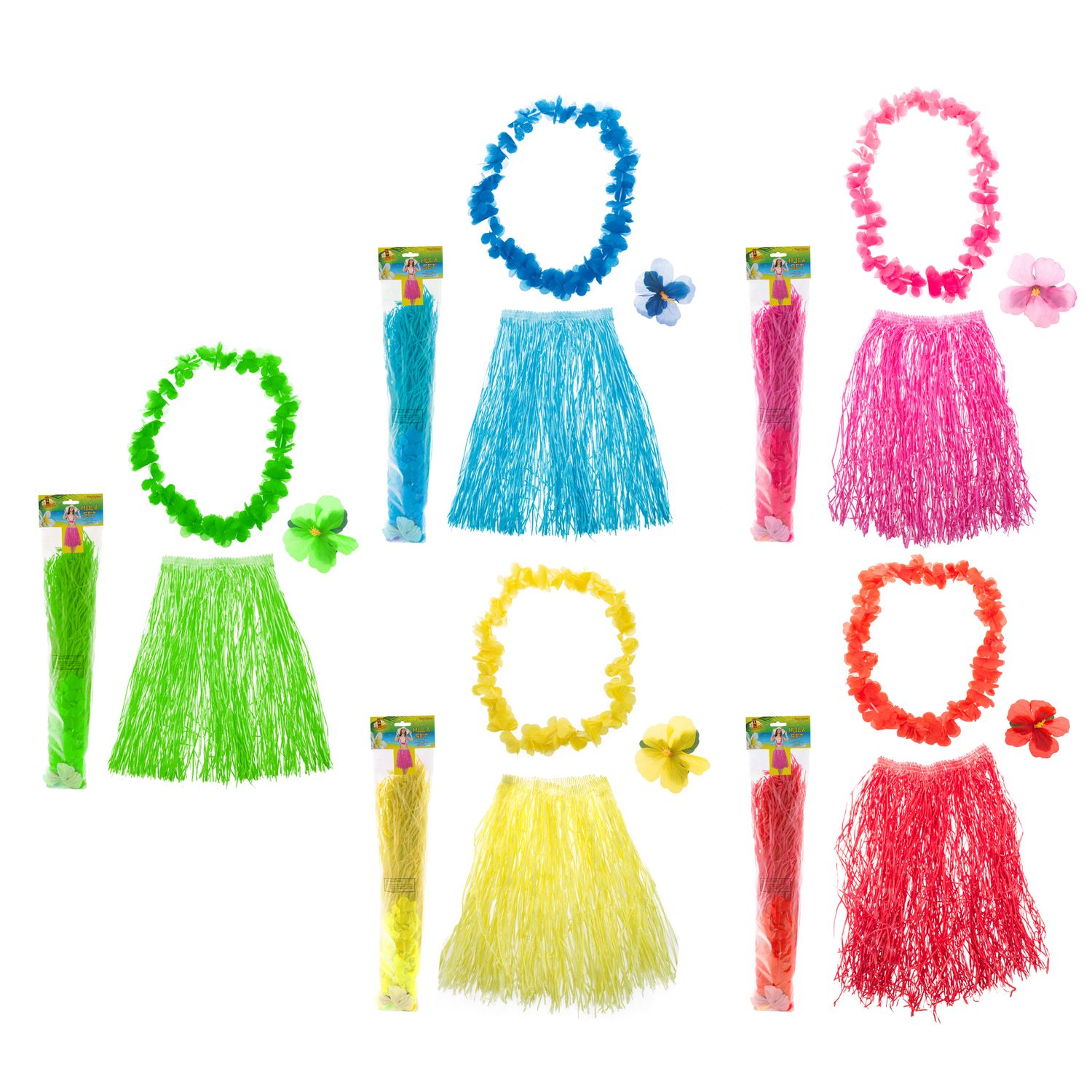 Hawaii Set 3tlg 5 Farben