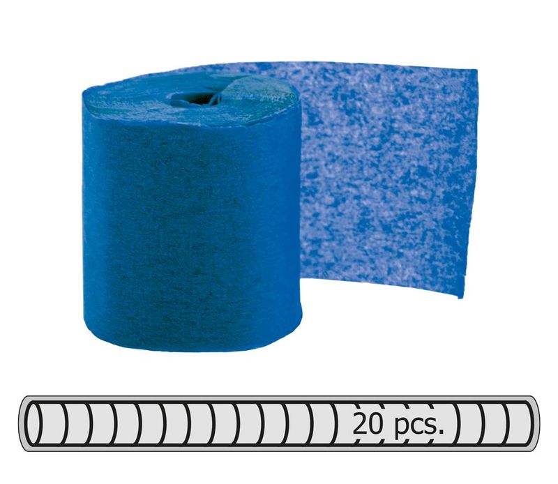 Streamer 20 Rollen 500 x 2 cm Blau
