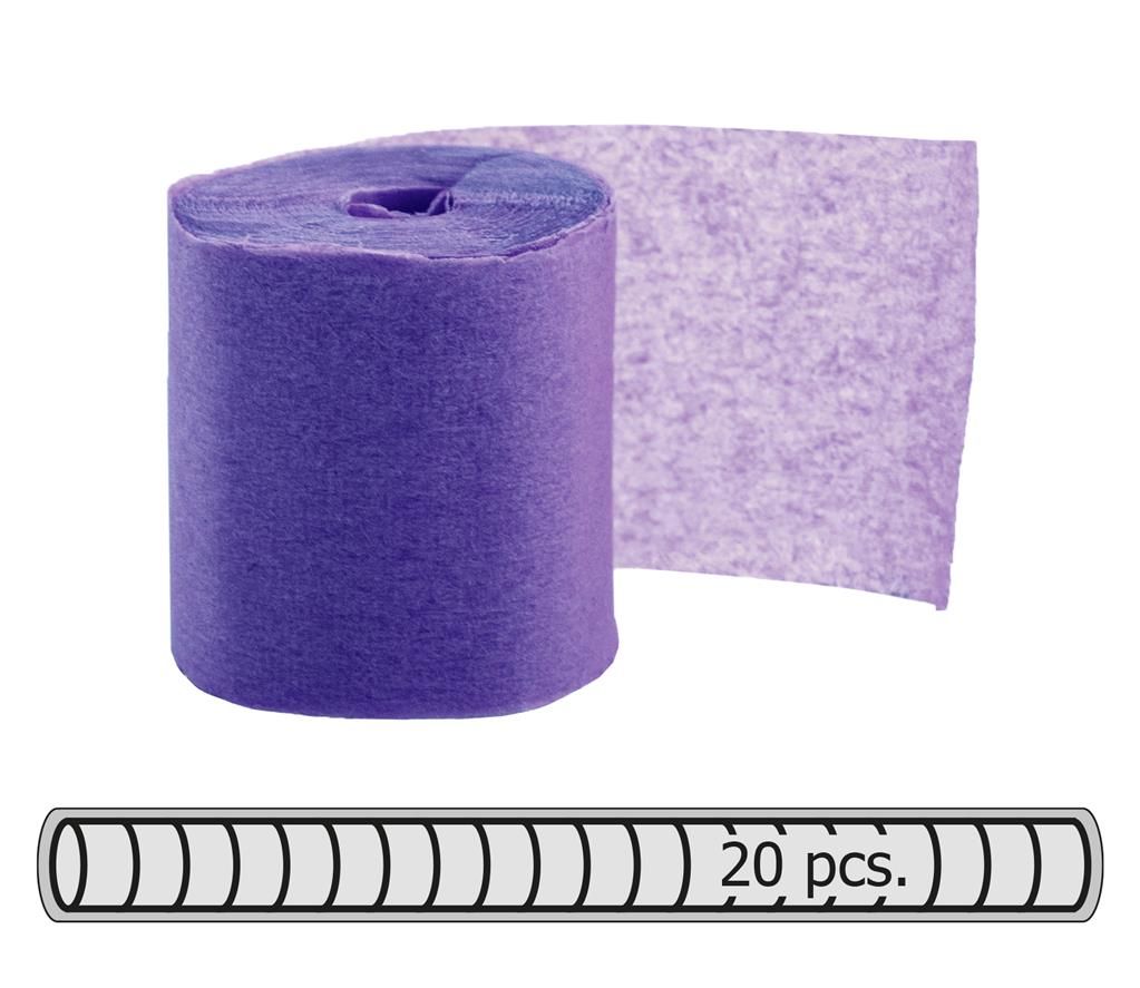 Streamer 20 Rollen 500 x 2 cm Lila Streamer 20 Rollen 500 x 2 cm Lila