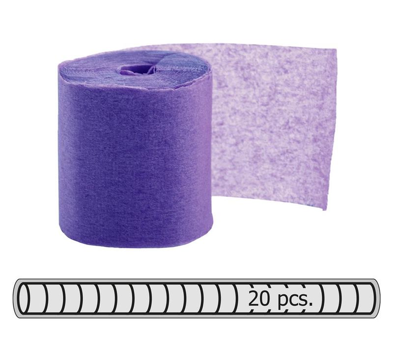Streamer 20 Rollen 500 x 2 cm Lila