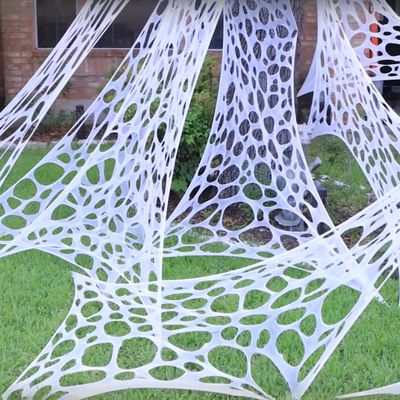 Spinnenweb 200 x 200 cm met 13 spinnen Spinnenweb 200 x 200 cm met 13 spinnen