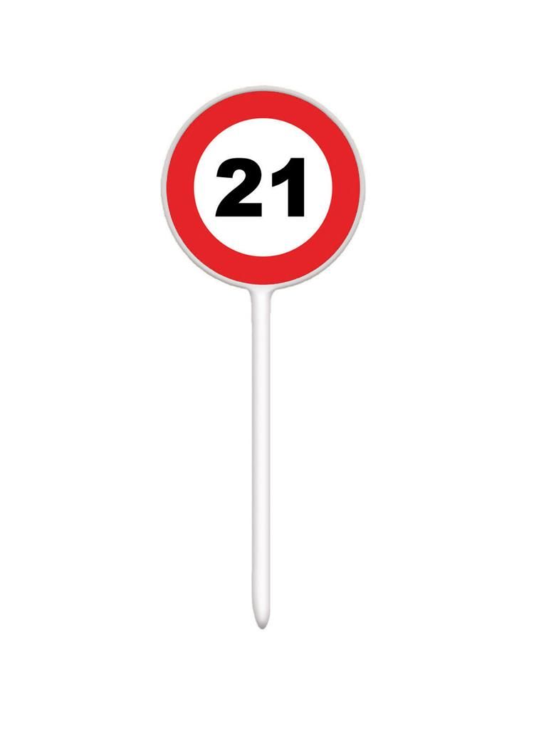 Cocktailspieße 21. Geburtstag 12er-Pack