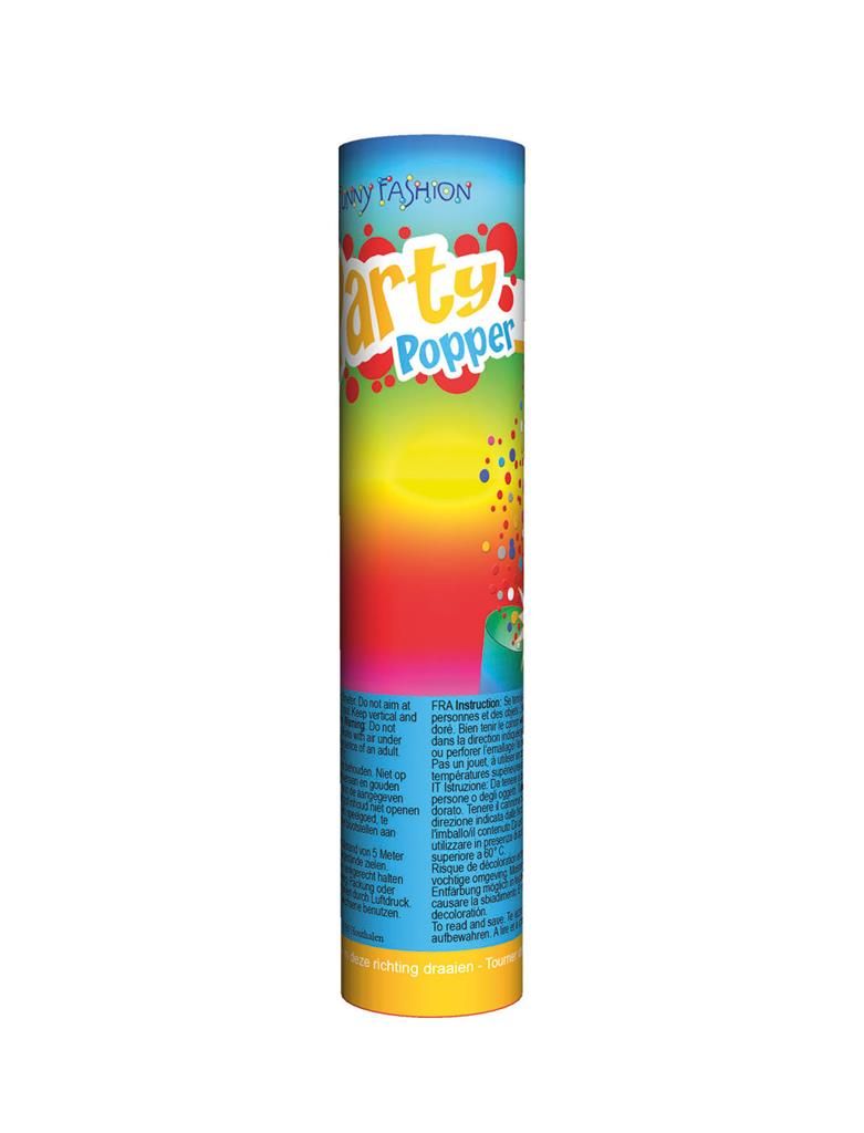 20 Konfettikanone 20cm Multicolor