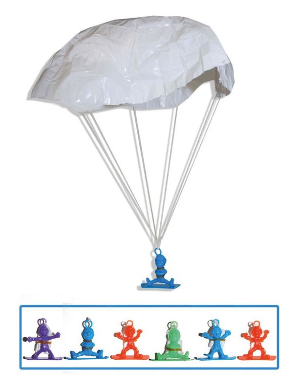 6 Fallschirmspringer 5cm